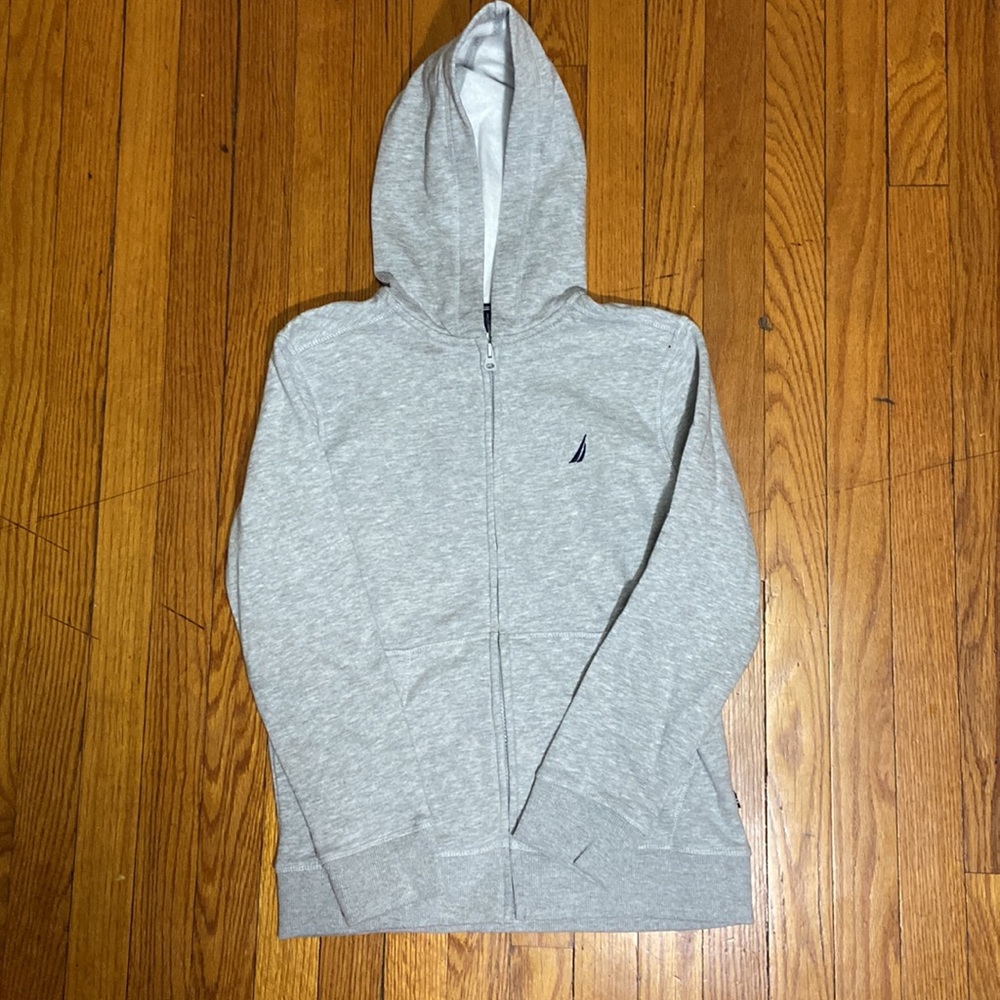 NWT Boys Gray Nautica Hoodie
